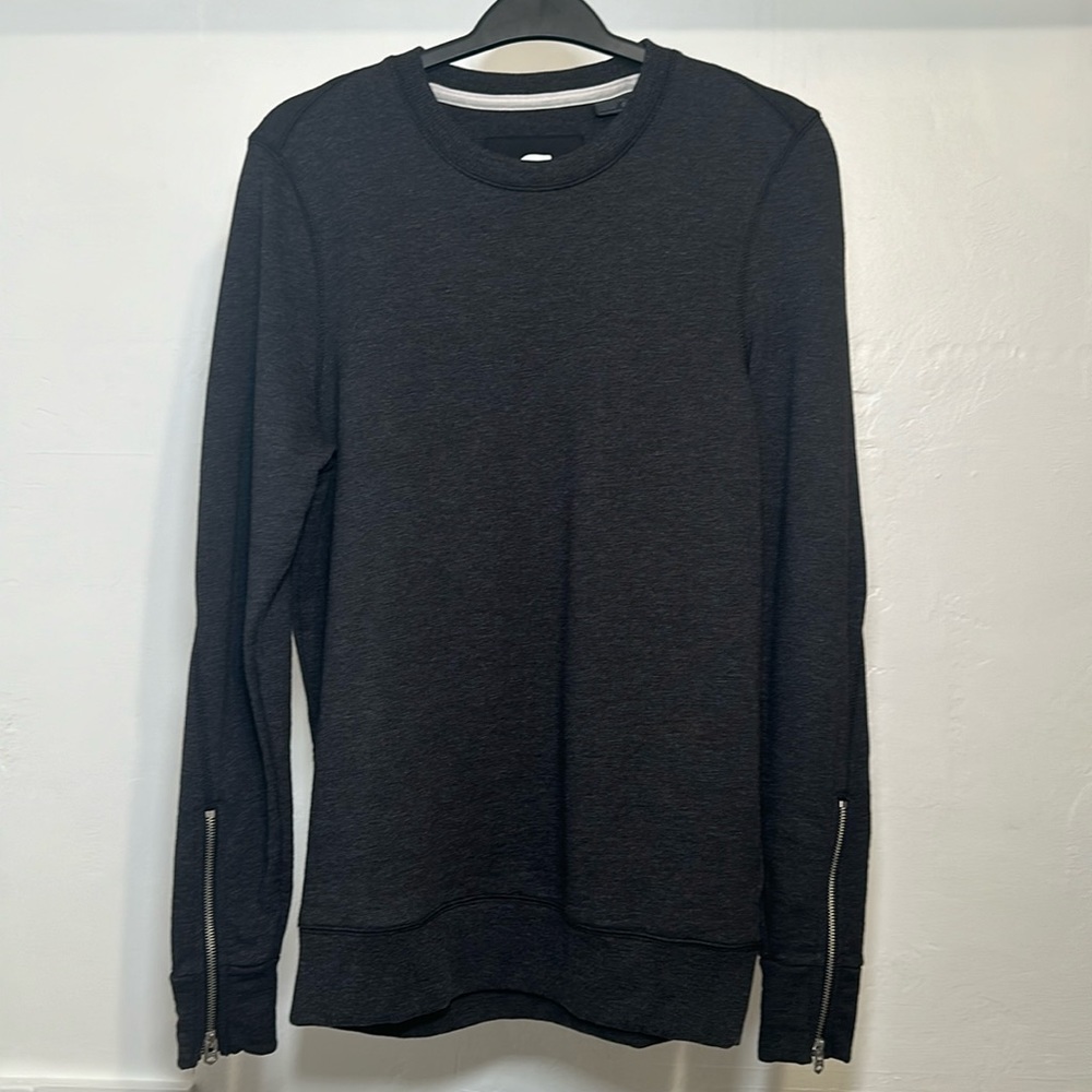 G-Star Raw Black Men's Sweaters with Zippers on Sleeves Size Small